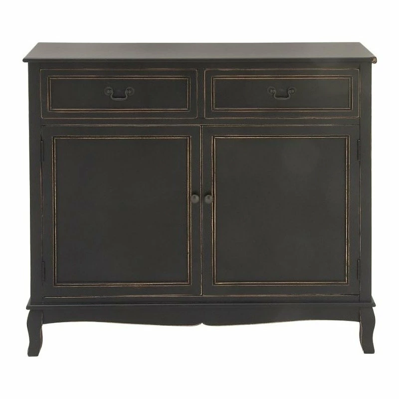 Outlet ๐ Brimfield & May Traditional Black Wood Cabinet 96371 โค๏ธ
