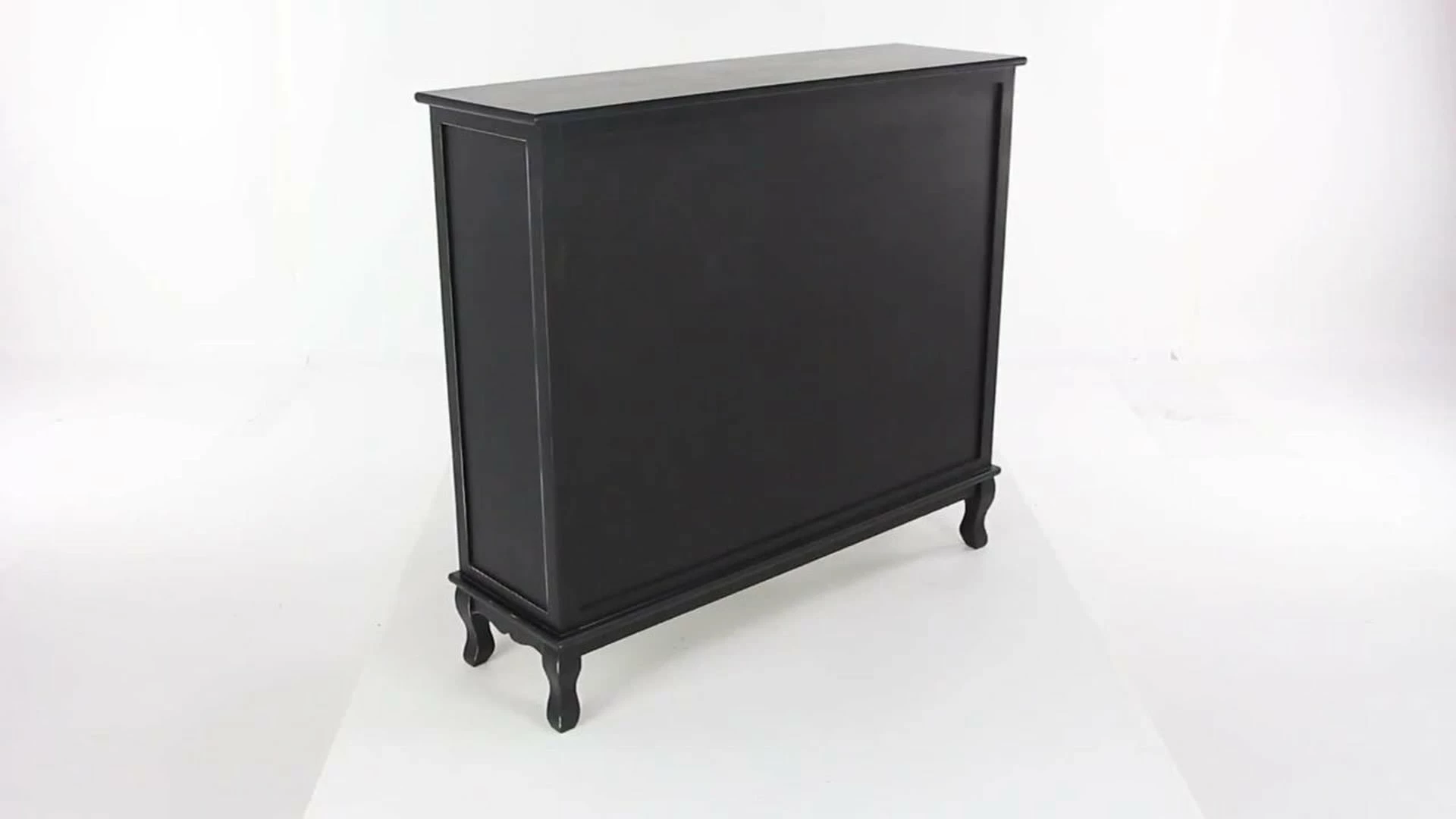 Outlet ๐ Brimfield & May Traditional Black Wood Cabinet 96371 โค๏ธ - Image 2