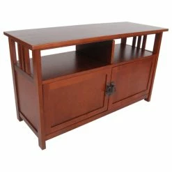 Coupon โจ Bolton Furniture, Inc. Mission TV Stand, Glass Doors, Cherry ๐