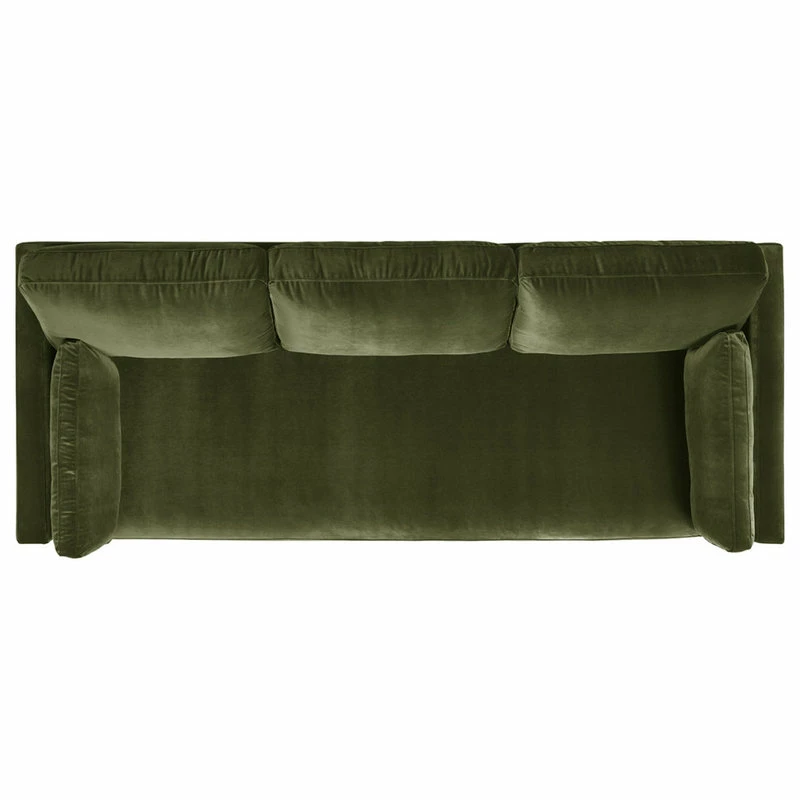 Deals 👏 Jennifer Taylor Home Knox 84" Modern Farmhouse Sofa, Olive Green Performance Velvet 🌟 - Image 7
