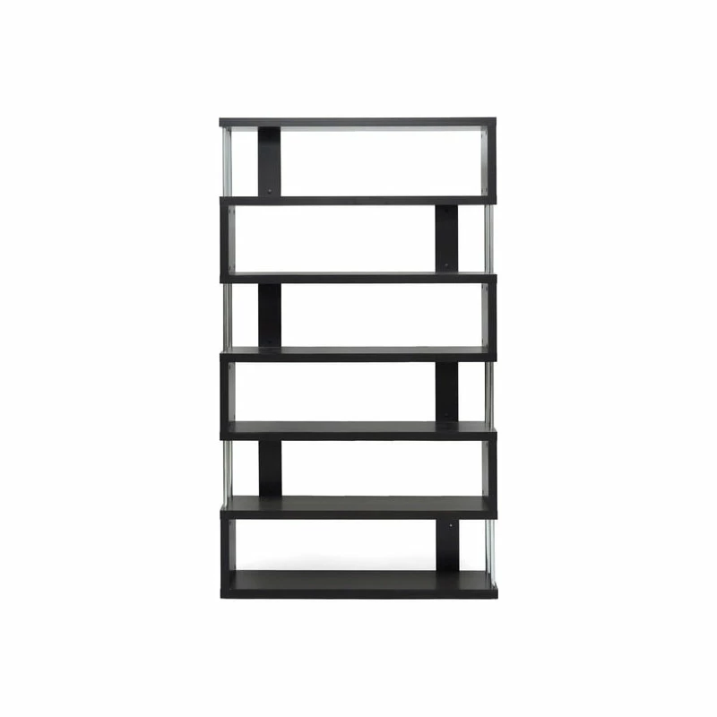 Budget ๐ Baxton Studio Barnes Six-Shelf Modern Bookcase, White ๐ - Image 4