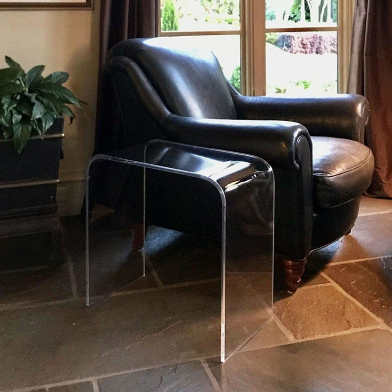 Outlet ๐งจ Southeastflorida Acrylic End Table, 21"x12"x21", 1/2" Thick, Clear ๐คฉ