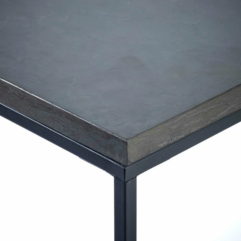 Best Pirce ๐ Design Ideas Pietra Rectangular Side Table, Cement ๐ - Image 2