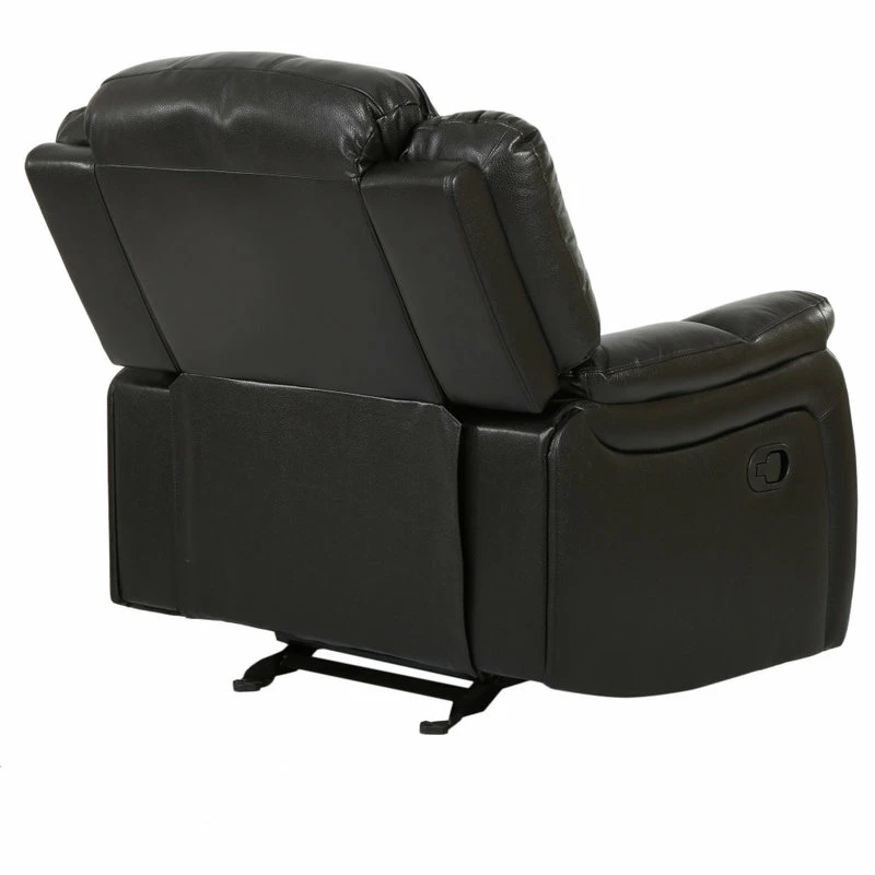 Deals โค๏ธ GDFStudio GDF Studio Hayvenhurst Black Leather Recliner/Glider Chair ๐ฅ - Image 7