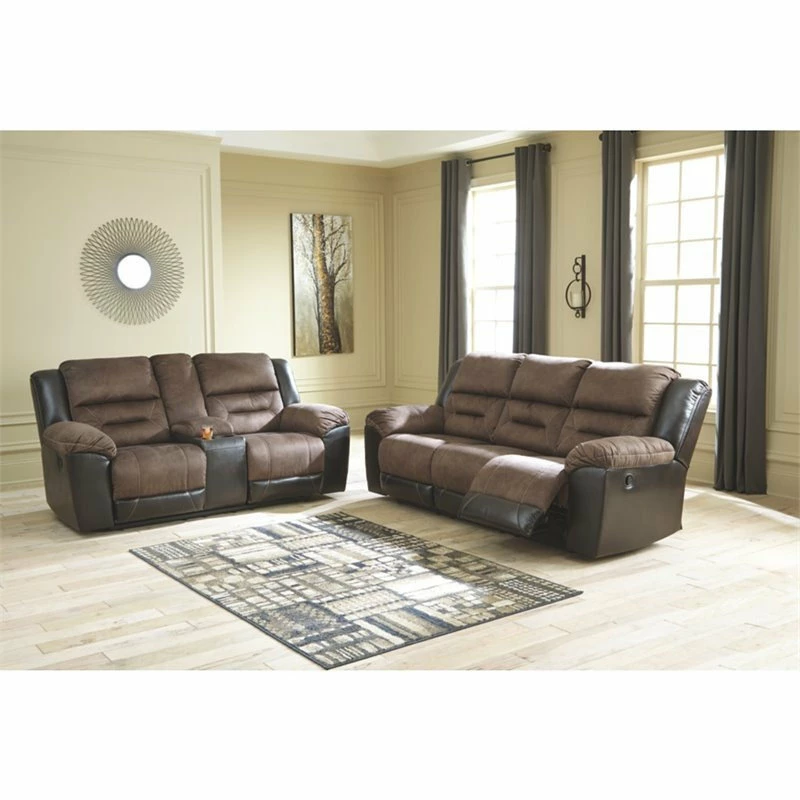 Coupon ๐ Ashley Furniture Industries Signature Design By Ashley Earhart Reclining Sofa In Chestnut ๐งจ - Image 5