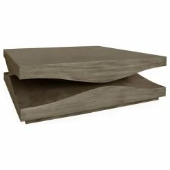 Best deal 🌟 Mandalay Home Furnishings, Inc. Monaco Large Cocktail Table, Smoke Gray 🔥