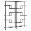 Deals 🛒 Crosley Sloane 2-Piece Etagere Set, Matte Black 🔥