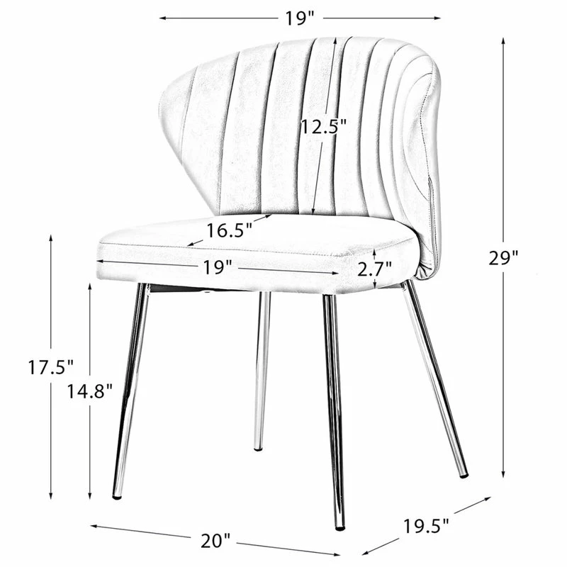 Budget 🔥 Karat Home Luna Side Chair, Teal 😀 - Image 11