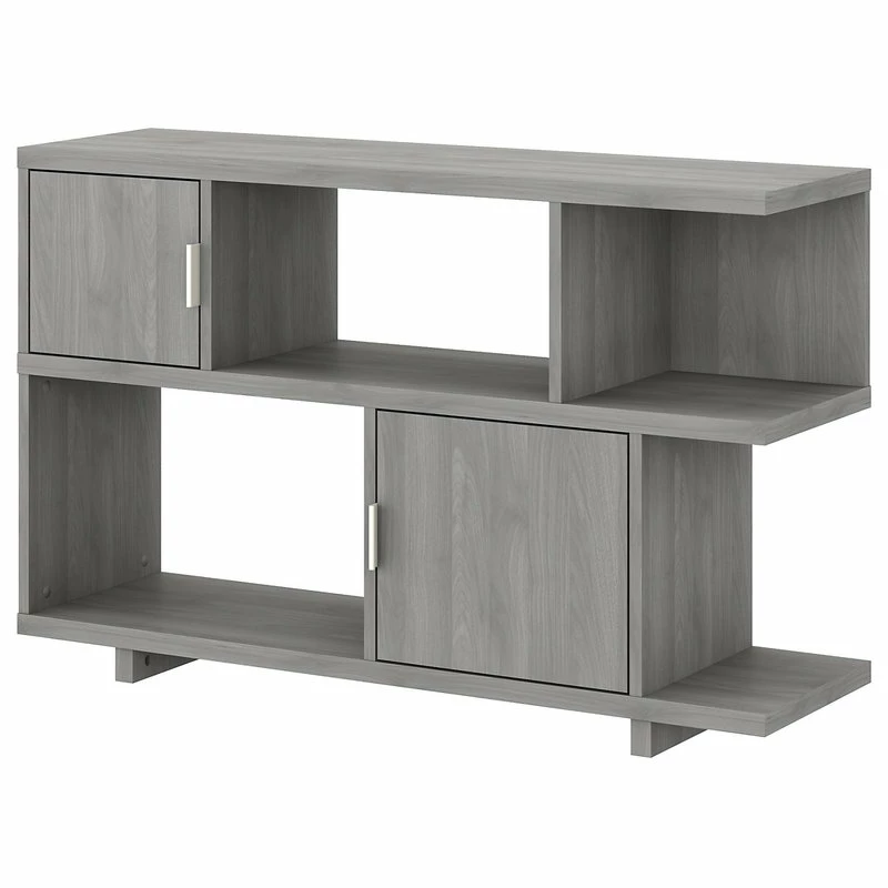 Brand new 🔔 Bush Industries Kathy Ireland Home By Bush Furniture Madison Avenue Low Bookcase With Doors 🛒