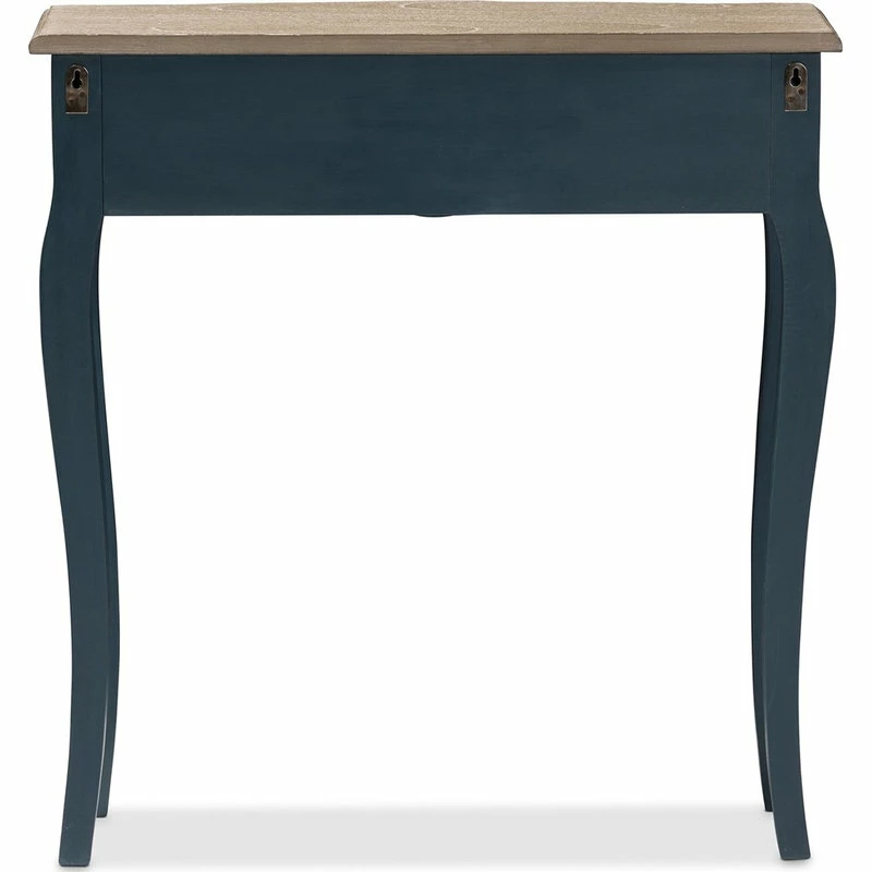 Wholesale ✨ Baxton Studio Mazarine Classic And Provincial Blue Spruce Console Table 🎉 - Image 5