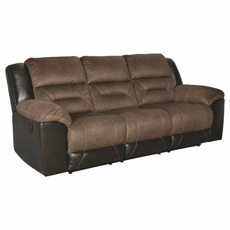 Coupon ๐ Ashley Furniture Industries Signature Design By Ashley Earhart Reclining Sofa In Chestnut ๐งจ