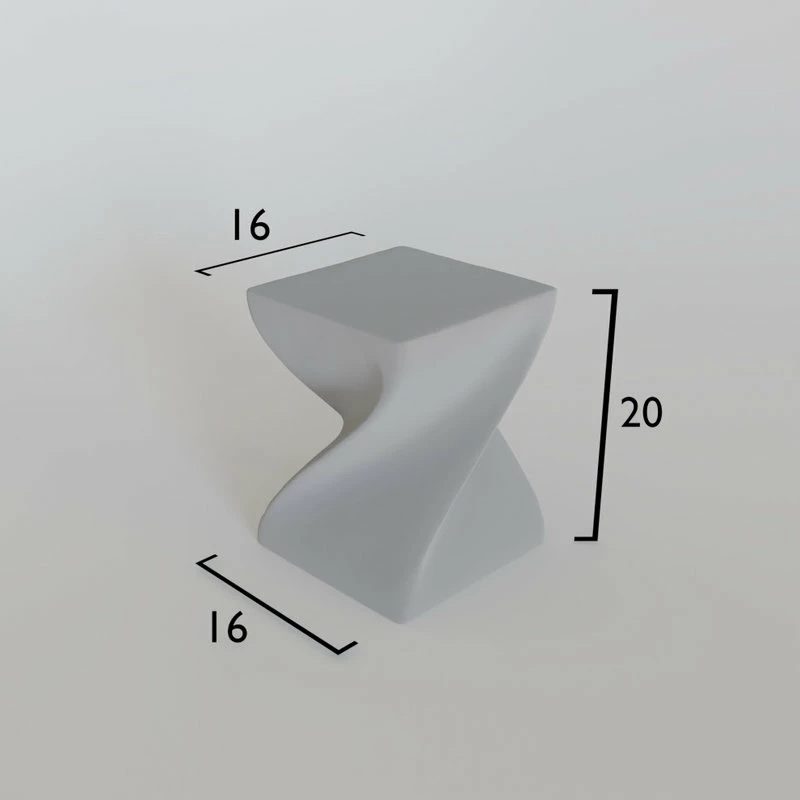 Outlet ๐ Strata Furniture Big Twist Table โ๏ธ - Image 4