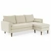 Deals ❤️ LexMod Revive Upholstered Right Or Left Sectional Sofa, Beige 🎁