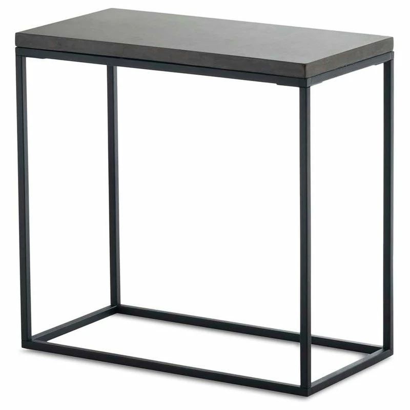Best Pirce ๐ Design Ideas Pietra Rectangular Side Table, Cement ๐