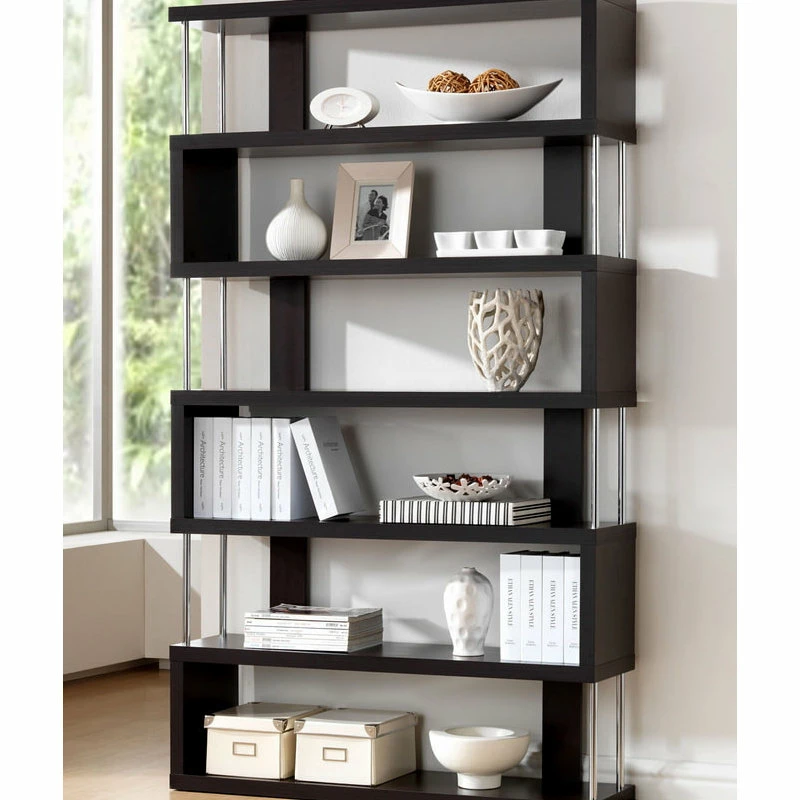 Budget ๐ Baxton Studio Barnes Six-Shelf Modern Bookcase, White ๐ - Image 5