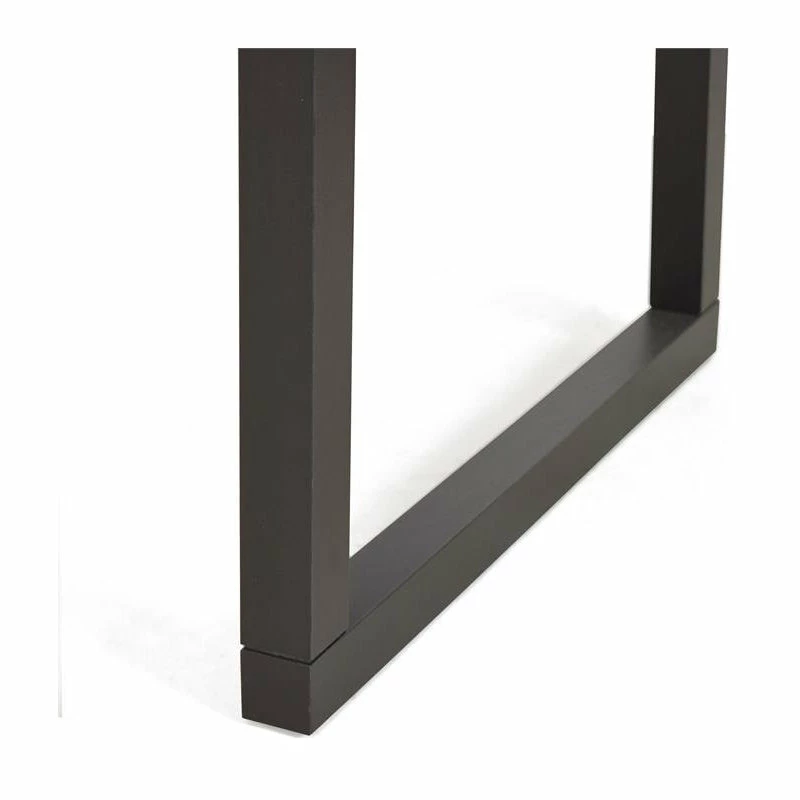 Promo 🎉 Steve Silver Jennings Cherry And Ebony Solid Wood Live Edge Sofa Bar Table 🥰 - Image 4