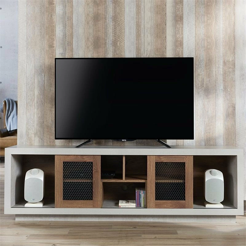 Buy ๐ Furniture Of America E-Commerce By Enitial Lab Furniture Of America Oox Industrial Wood 70.78-Inch TV Stand In Walnut ๐ฏ - Image 5