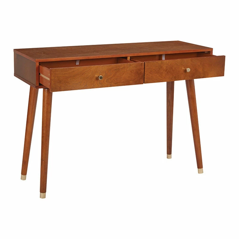 Best deal โญ Office Star Products OSP Cupertino Console Table, Light Walnut ๐ - Image 4