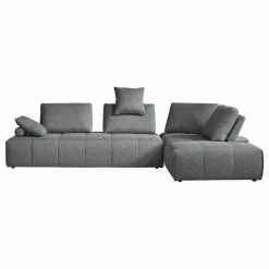 New ๐งจ Vig Furniture Inc. Divani Casa Edgar Modern Gray Fabric Modular Sectional Sofa ๐
