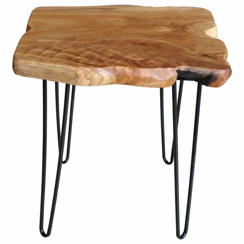 Hot Sale 💯 Greenage Cedar Roots 4 Leg Coffee Table, Cedar, 20"x20"x21" 👏