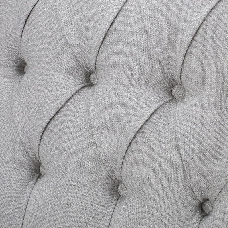 Hot Sale 🛒 GDFStudio GDF Studio Elizabeth Tufted Back Recliner, Light Gray/Fabric 🌟 - Image 9