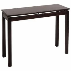 Hot Sale ๐ Winsome Linea Solid Wood Console/Sofa Table In Espresso ๐