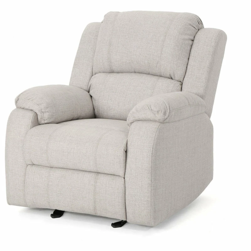 Brand new ๐ GDFStudio GDF Studio Scarlett Classic Fabric Gliding Recliner Chair, Beige ๐