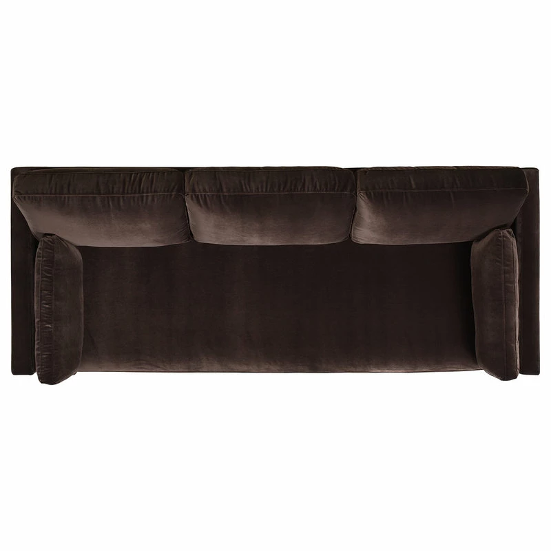 Top 10 ๐งจ Jennifer Taylor Home Knox 84" Modern Farmhouse Sofa, Deep Brown Performance Velvet ๐ - Image 6
