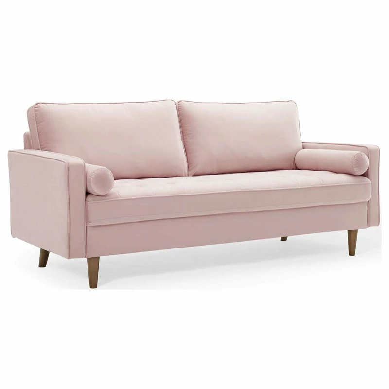 Coupon ๐ LexMod Valour Performance Velvet Sofa, Pink ๐คฉ - Image 7