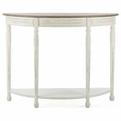 New ⌛ Baxton Studio Vologne Traditional White Wood French Console Table 🎉