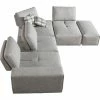 Cheap 🔥 Vig Furniture Inc. Divani Casa Platte Modern Gray Fabric Modular Sectional Sofa ✔️