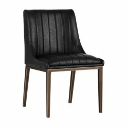 Best Pirce π MOD The Stanton Dining Chair, Black, Faux Leather, Set Of 2 π