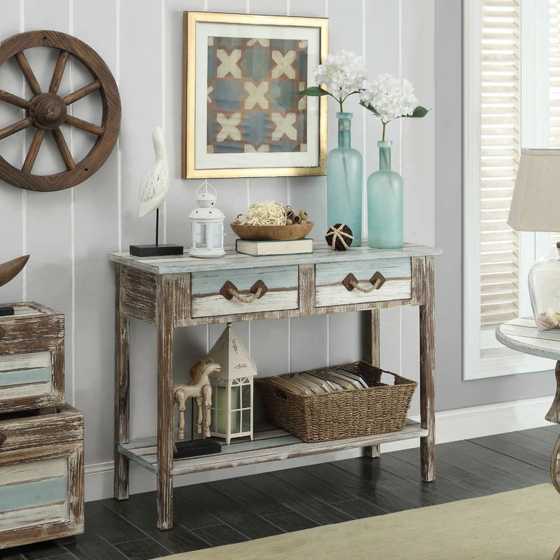 Hot Sale 🔥 Coast To Coast Imports, LLC 2-Drawer Console Table 😉 - Image 2