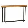 Wholesale 🛒 Brimfield & May Brown Wood Industrial Console Table 52" X 12" X 33" 🌟