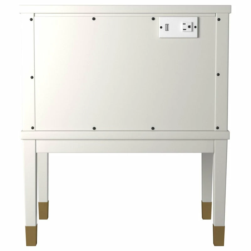 Deals โค๏ธ Picket House Bruno Night Stand, White ๐ - Image 4