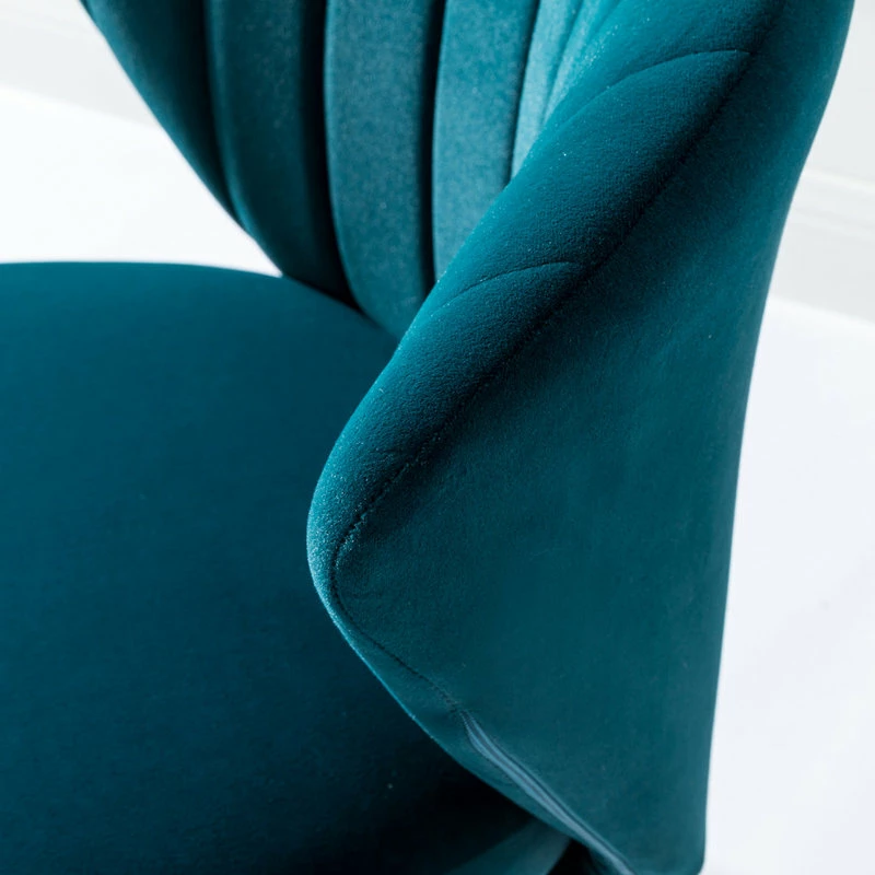 Budget 🔥 Karat Home Luna Side Chair, Teal 😀 - Image 9