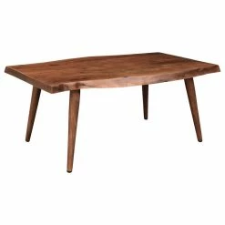Best Pirce ๐ WHI Solid Wood Live Edge Coffee Table ๐
