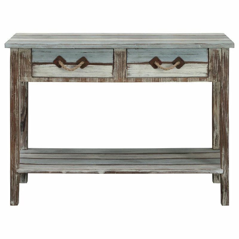 Hot Sale 🔥 Coast To Coast Imports, LLC 2-Drawer Console Table 😉 - Image 3