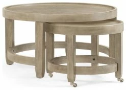 Best deal 🥰 BASSETT MIRROR CO. Bellamy Round Nesting Cocktail Table ✨