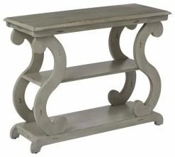 Best deal 🔥 Office Star Products Ashland Console Table, Antique Gray 🧨