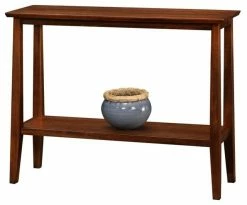 Cheap 👍 Leick Home Leick Delton Solid Wood Hall Stand In Brown/Sienna 🎉